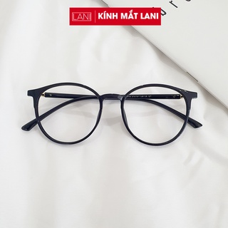 Gọng kính cận nam nữ dẻo dáng tròn Lani 513 - Lắp kính mắt theo yêu cầu