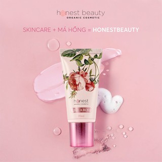 Kem dưỡng da tạo má hồng hữu cơ, tự nhiên make up HONEST BEAUTY LIKE A ROSE 20ml