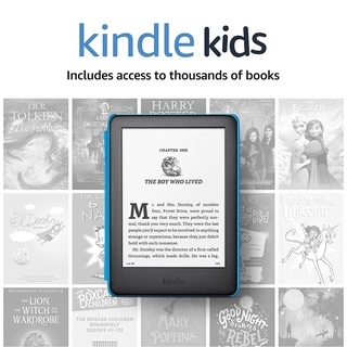 Máy đọc sách Kindle Kids (Gen 10, có đèn nền, kèm bao da chính hãng)