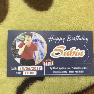 Thiệp sinh nhật độc & lạ