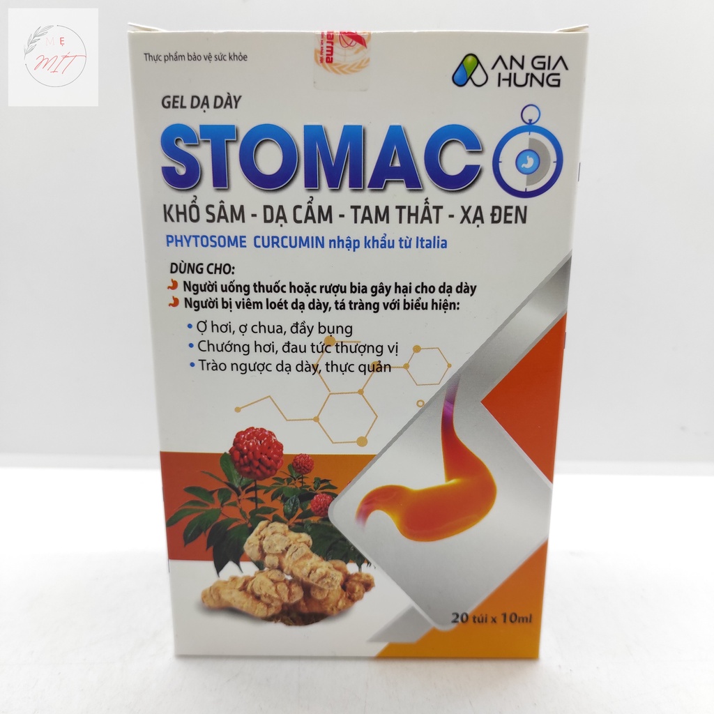 Gel Dạ Dày Stomac An Gia Hưng Hộp 20 túi