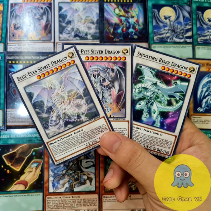Bài YuGiOh - Bộ 54 lá bài Blue Eyes Meta 2020 Deck - Card Game VN