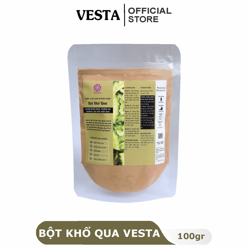 Bột Khổ Qua Nguyên Chất Vesta 100gr