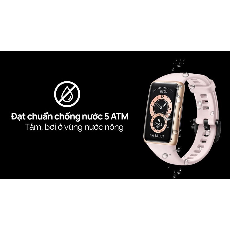 Vòng Đeo Tay Thông Minh Huawei Band 6 - Theo Dõi Sức Khoẻ, Nhịp Tim, SPO2, Pin 14 Ngày,... [CHÍNH HÃNG]