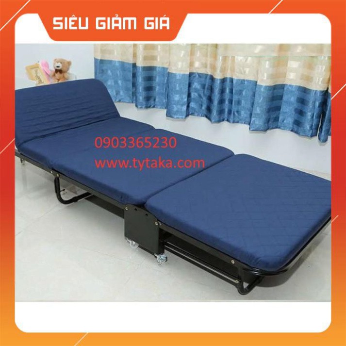 Giường gấp nâng đầu 3 đoạn GB90 Hàn Quốc [HÀNG CHÍNH HÃNG]