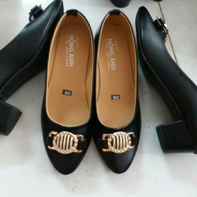 Giày đế vuông 3cm kiểu mới
