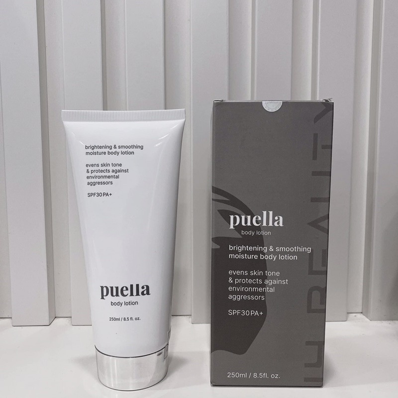 KEM BODY LOTION PUELLA DƯỠNG TRẮNG CHỐNG NẮNG KHÁNG NƯỚC