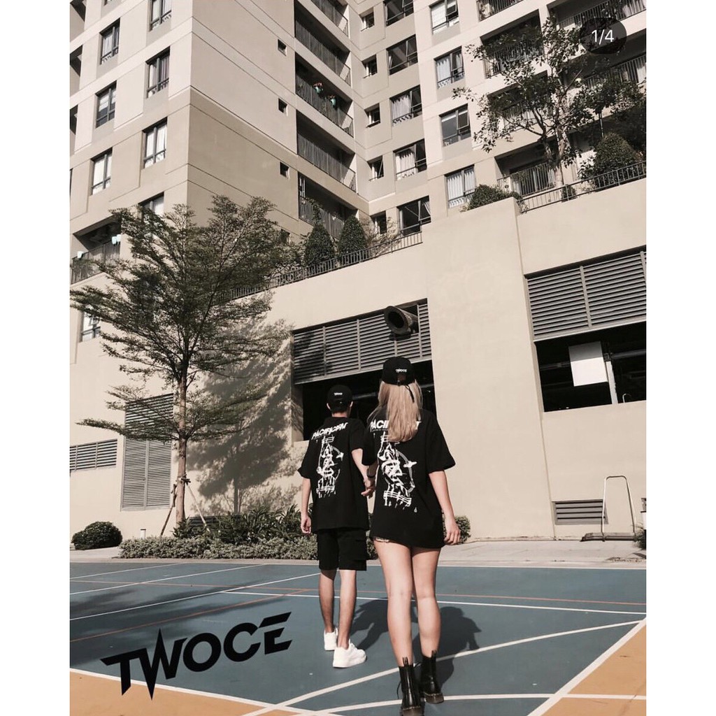 Áo Thun PACIF Đen PACIFICISM Nam Nữ Ulzzang Unisex 1hitshop | BigBuy360 - bigbuy360.vn