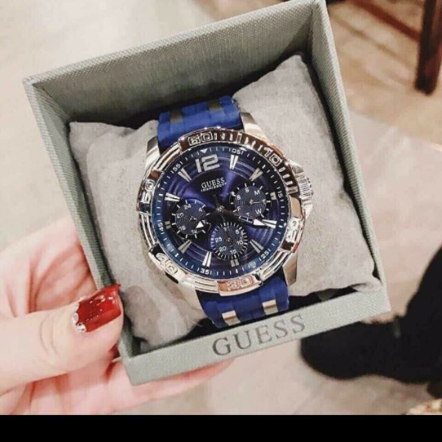 Đồng hồ nam guess chính hãng màu blue