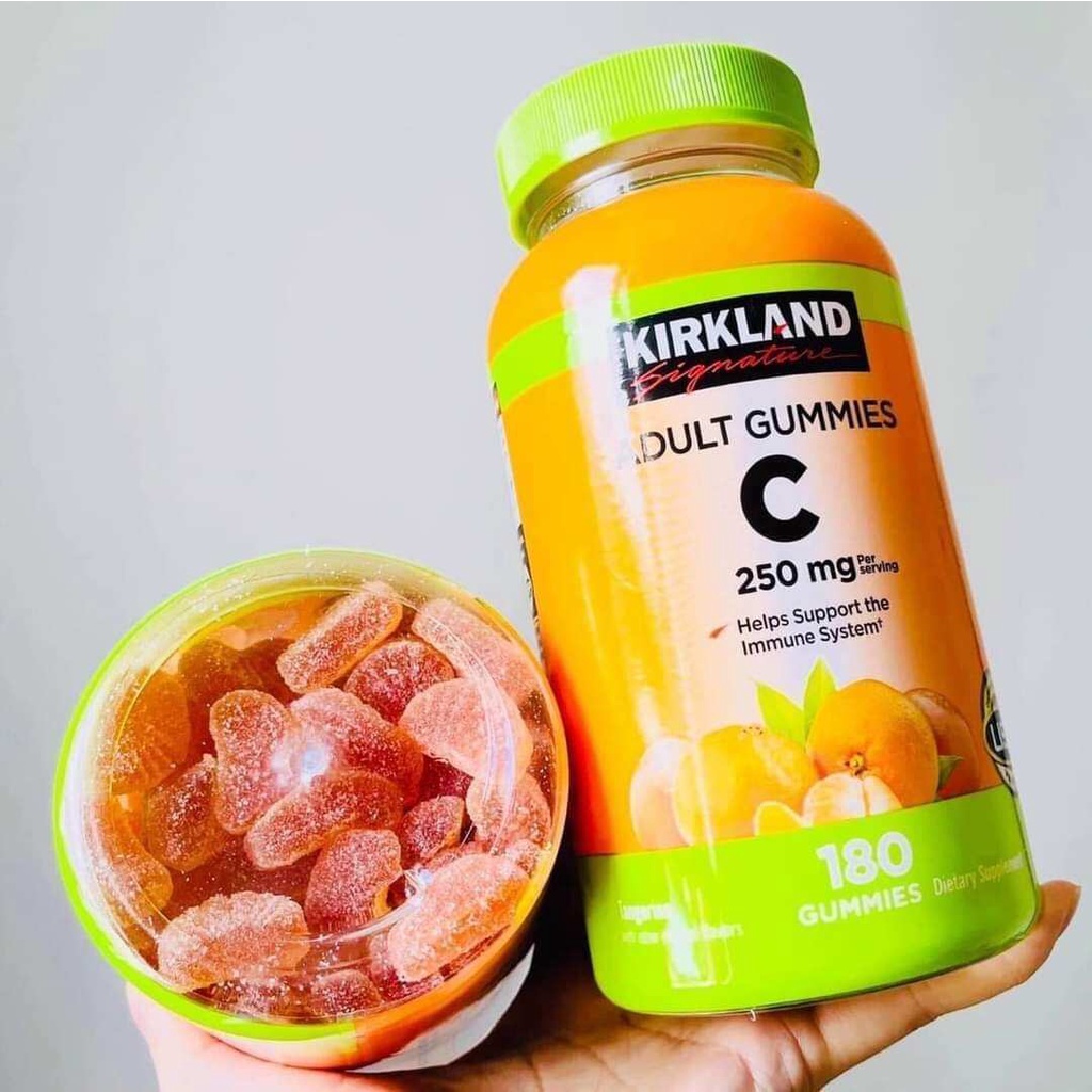 Kẹo Bổ Sung Vitamin C Dành Cho Người Lớn Kirkland Adult Gummies C 250mg