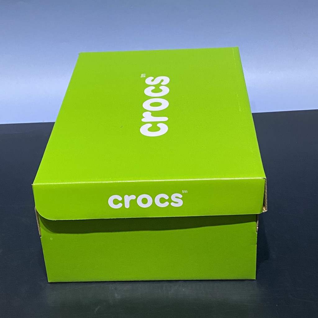 ⚡ Combo ⚡ Hộp Giấy Carton đựng giày dép, Hộp mũ Crocs + Bill thẻ + Giấy gói Nhật xịn chuẩn Fullbox