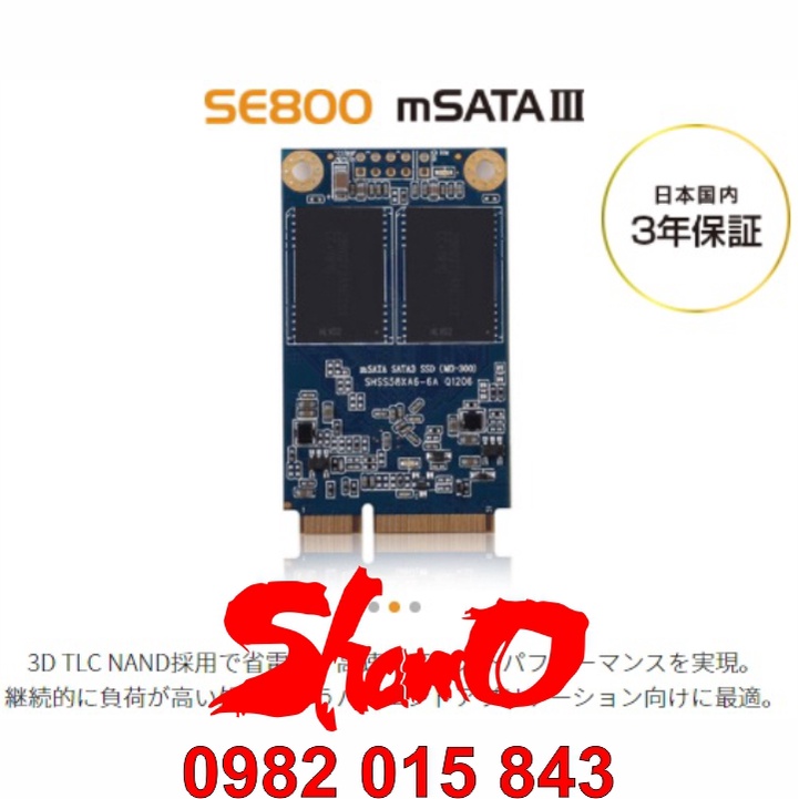 Ổ cứng SSD 128GB SunEast ( SE800 mSATA III – Hàng nội địa Nhật ) – Chính Hãng – Bảo hành 3 năm