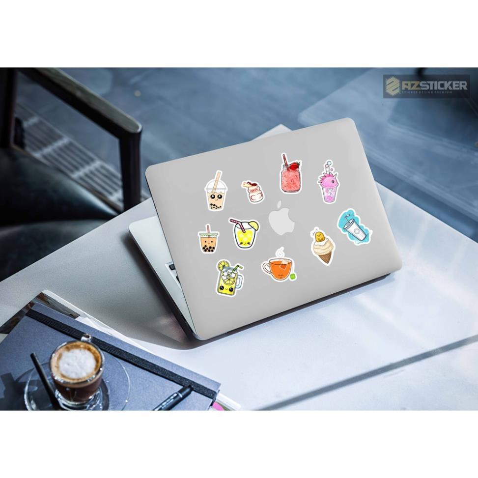 [Set 100+] Sticker Drink - Đồ Uống | Dán Nón Bảo Hiêm, Điện Thoại, Laptop, Bình Nước...Chống Nước, Chống Bay Màu