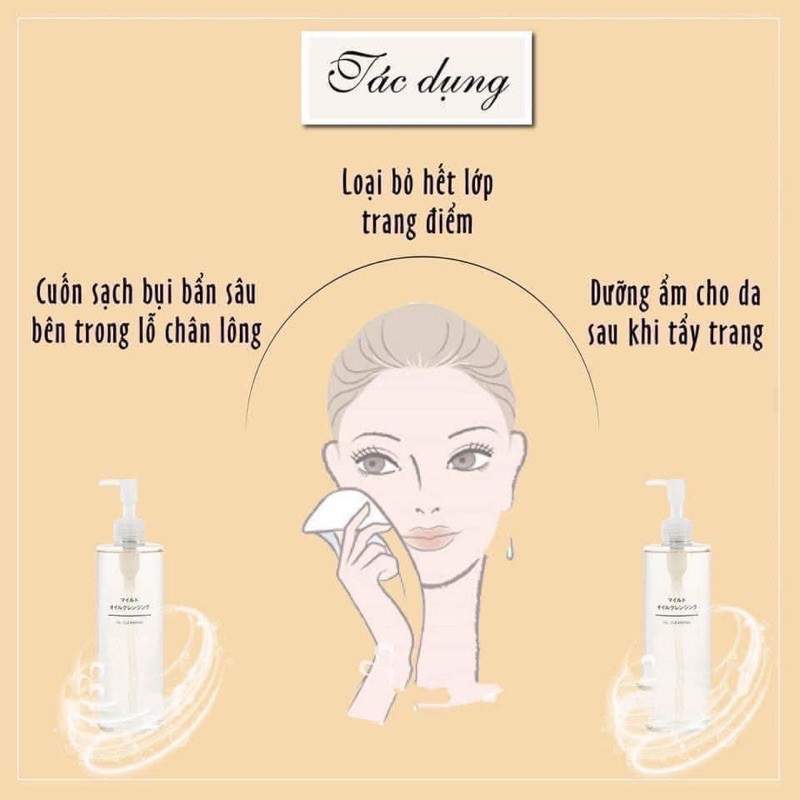 Dầu Tẩy Trang Muji Oil Cleansing Mild