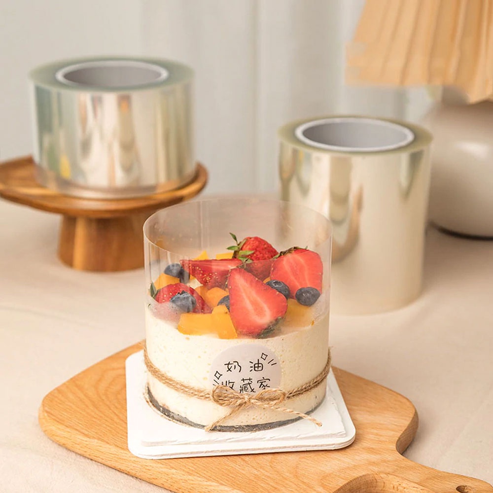 Bao Cuộn Mica Thành Bánh Trong Suốt