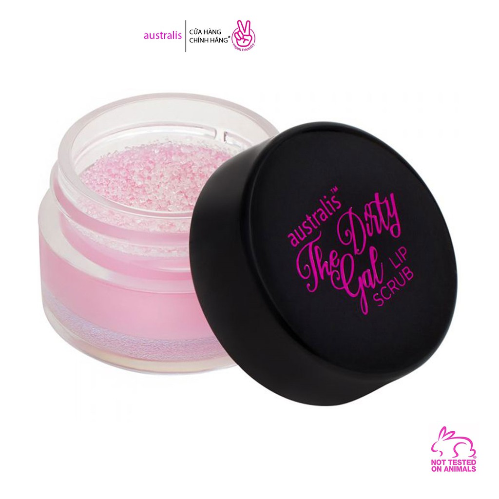 Sáp Tẩy Tế Bào Chết Môi- Australis- Lip Scrub Tẩy Tế Bào Chết Môi Bơ Shea Đường Tự Nhiên- 4.2g