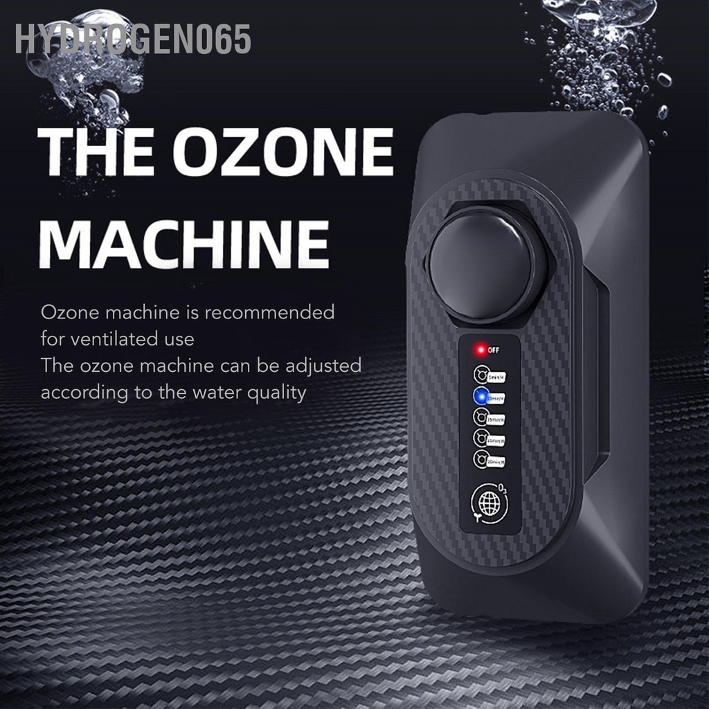 Bể cá Máy tạo ôzôn lọc nước Lọc tảo Loại bỏ Khử mùi bể chuyên nghiệp Hydrogen065