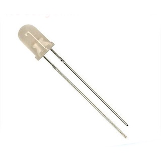 Led vỏ đục 5mm ánh sáng đỏ / Linh Kiện Điện Tử