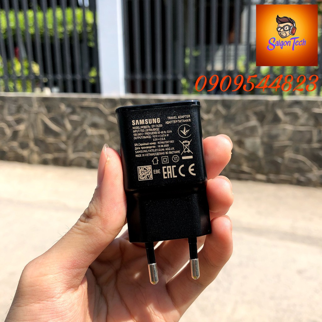 Bộ Cục Củ Sạc và Dây Cáp Sạc Nhanh Samsung Cổng Typec 15w 🔥Zin🔥 Tương Thích Các Dòng A11/A8/A9/A20/A30/A40/A50/A51