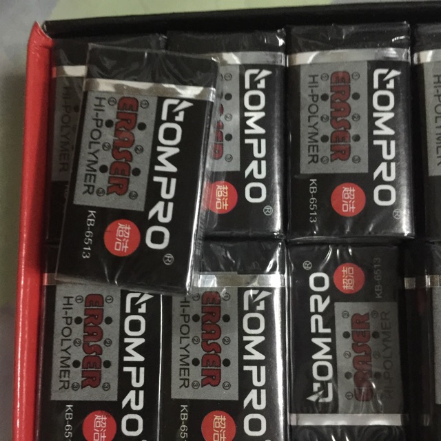 30 viên tẩy bút chì, gôm tẩy chì đen