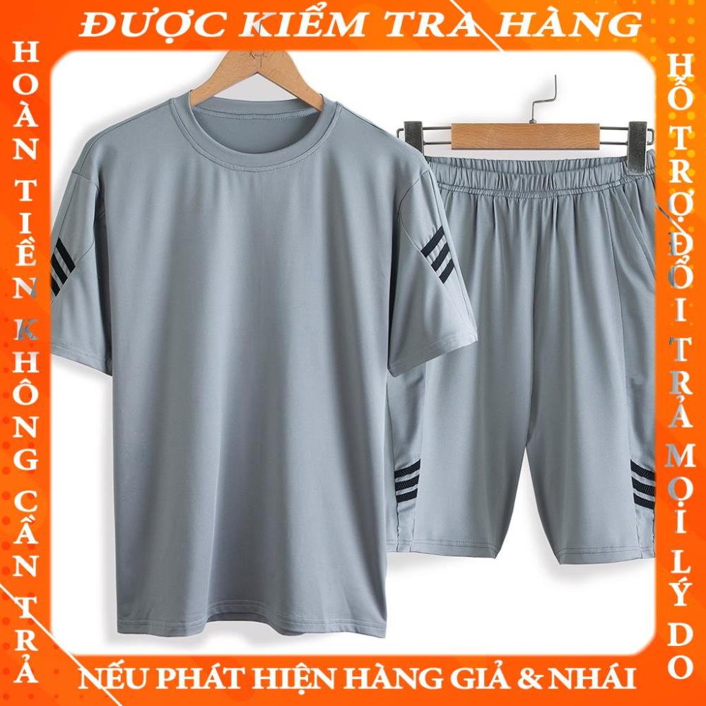 Bộ Quần Áo Thể Thao Nam ROUGH CoolFit chất thun co Giãn, năng động mùa Hè, 4 màu trẻ trung ehana