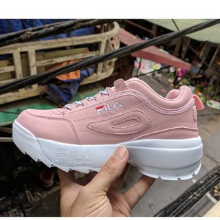 FILA HỒNG TRẮNG Full Size nữ Siêu HOT