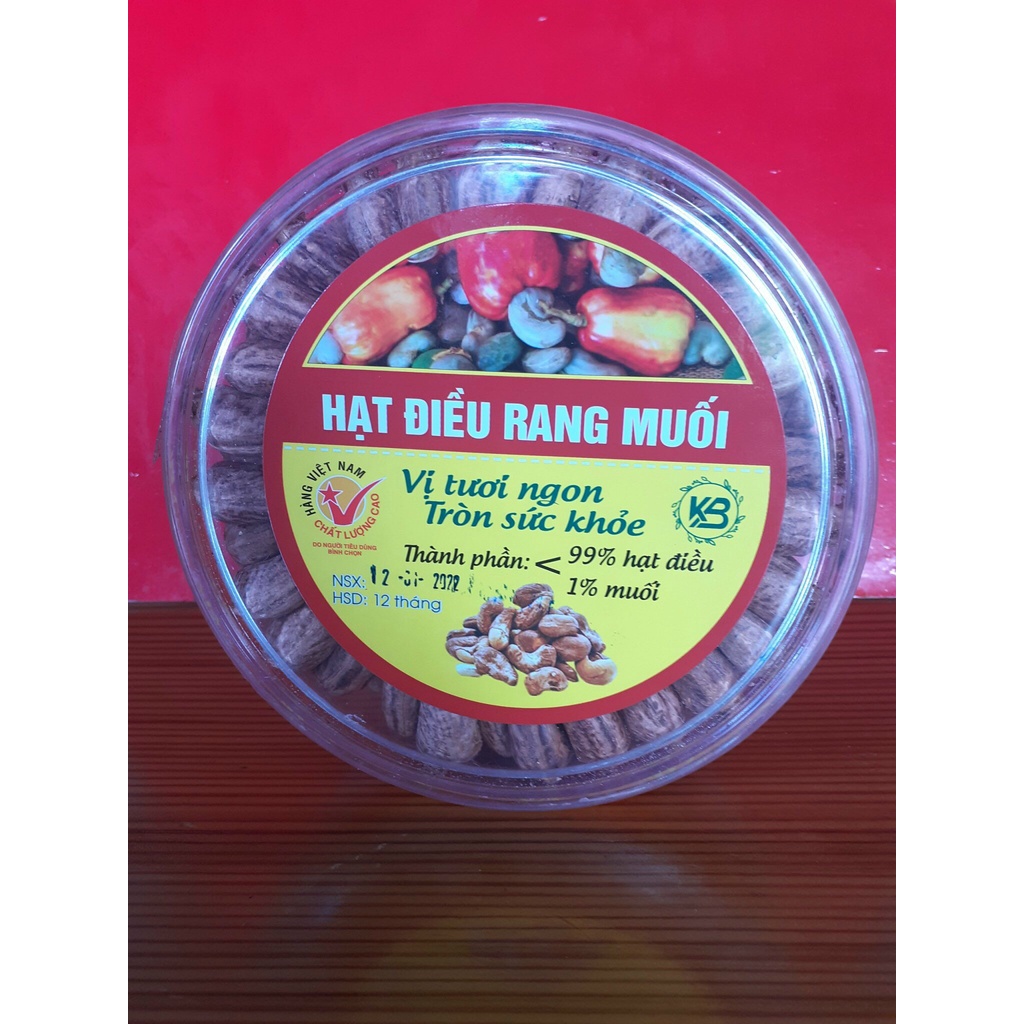 500g Hạt Điều Rang Muối Loại 1 Hạt Điều Cồ Nguyên Hạt Đak Lak/ Bình Phước