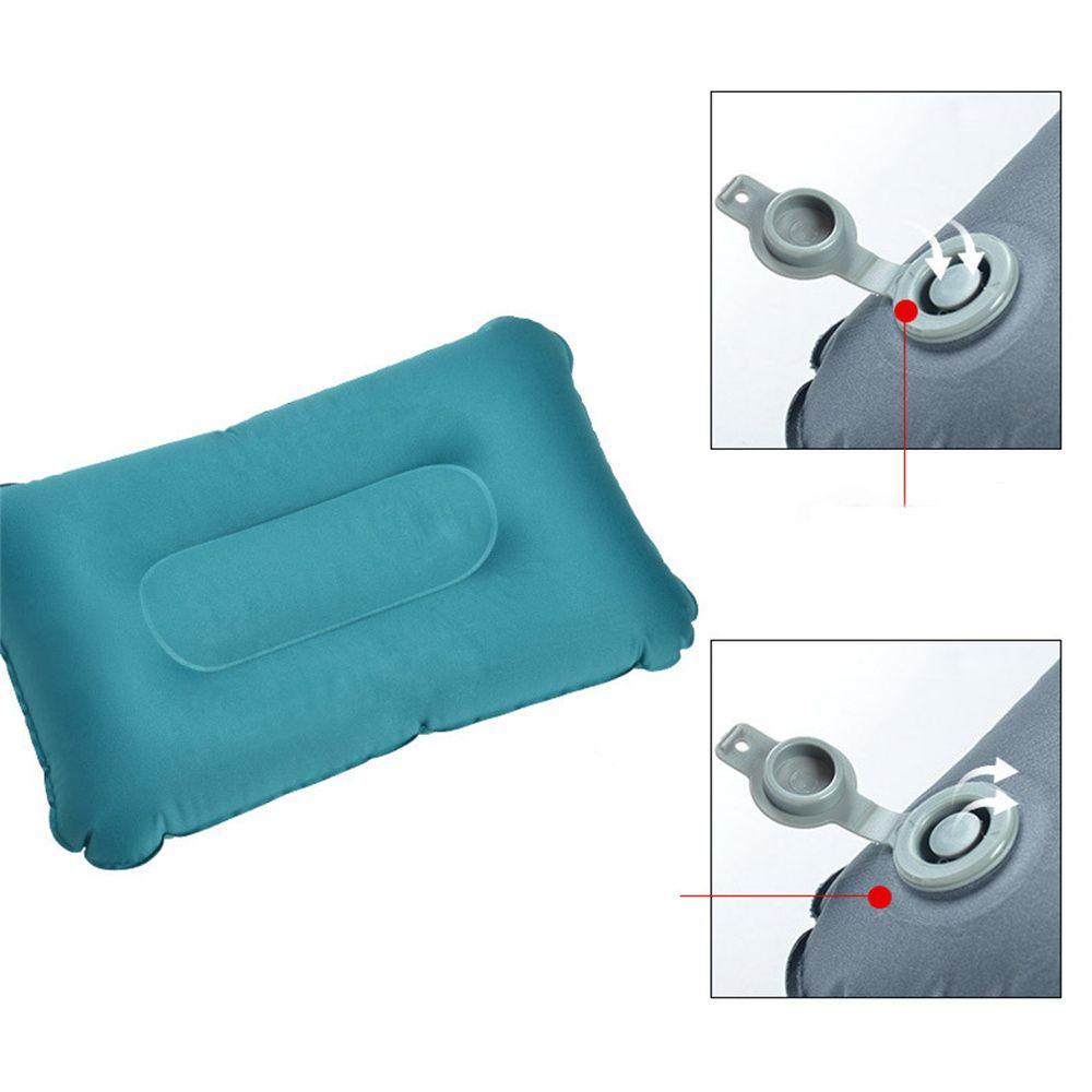 Gối Bơm Hơi Tựa Đầu Siêu Nhẹ Có Thể Gấp Gọn Tiện Dụng Mang Theo Du Lịch