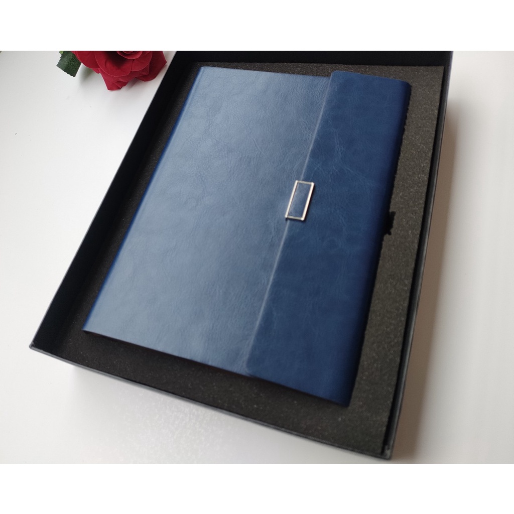 Sổ tay A5 in dập, khắc logo theo yêu cầu