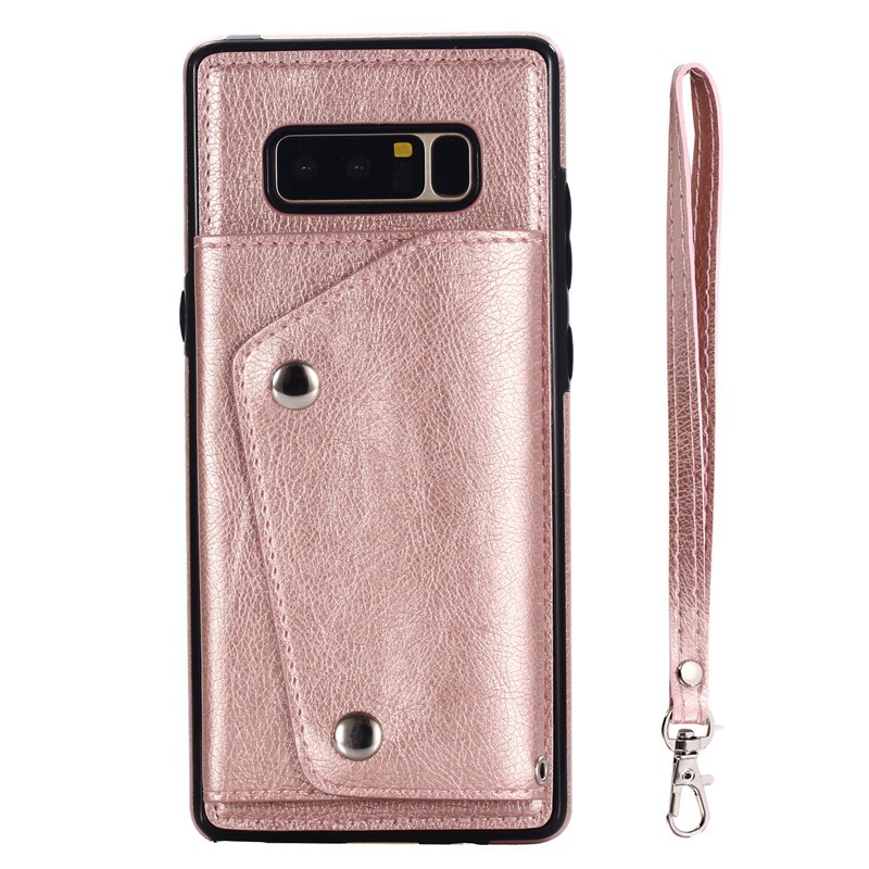 Bao da điện thoại bảo vệ toàn diện, tiện lợi và thời trang cho Samsung Note 8 Note 9 S9 S9 Plus S8 S8 Plus S7 S7 Edge | BigBuy360 - bigbuy360.vn