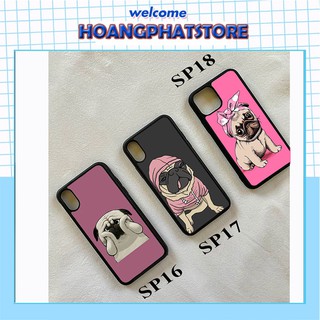 Ốp lưng iphone, case điện thoại 6/6plus/6s/6splus/7/7plus/8/8plus/x/xr/xs/11/12/pro/max Chó Pug, Chó Mặt Xệ