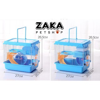 Lồng hamster nắp kinh size 27x20,5
