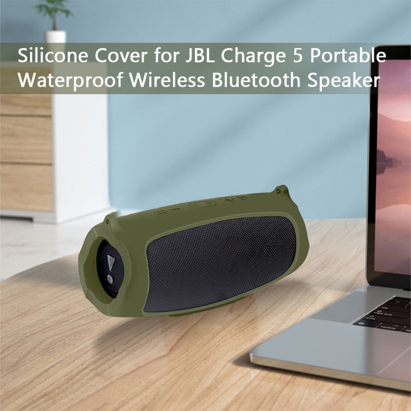 Vỏ Silicone Bảo Vệ Có Dây Đeo Cho Loa Bluetooth JBL Charge 5