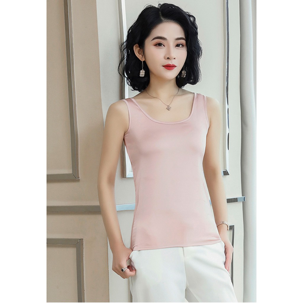 Áo Lót dây mặc vest Titishop AOL63 Hồng
