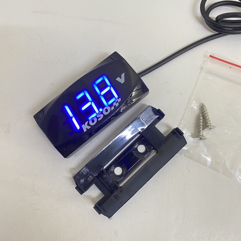 Đồng hồ báo Volt KOSO 1 chức năng