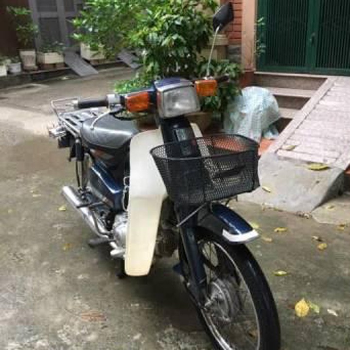 Dàn áo -Bộ nhựa xe CUB 82 màu Xanh tím