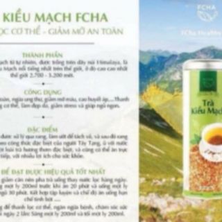 Trà kiều mạch Fcha