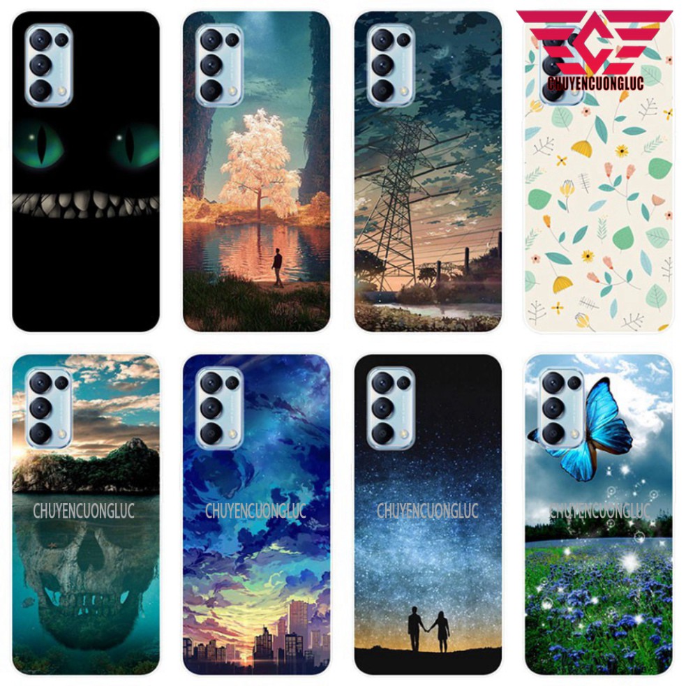 [SALE] ỐP LƯNG OPPO RENO 5/ RENO 4 IN HÌNH HOẠ TIẾT - MÃ 10211