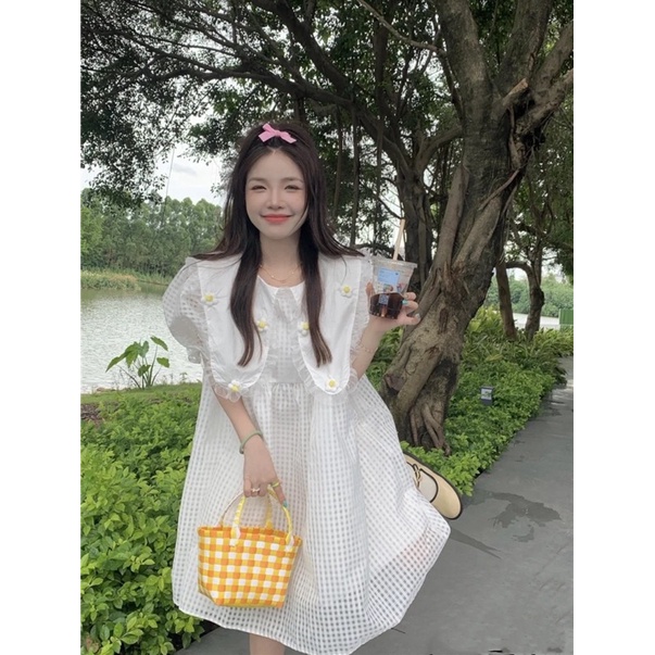 Vải Xốp Caro D5-02 cao cấp nhà Lavie co giãn, mềm, vải may váy đầm, form xoè, váy xuông