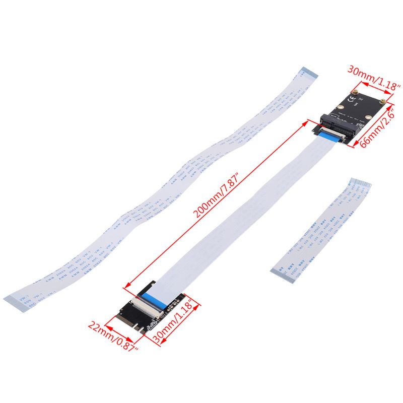 Bộ Chuyển Đổi PCI-E Cho Key A / E / A + E Sang Mini M.2 (NGFF)