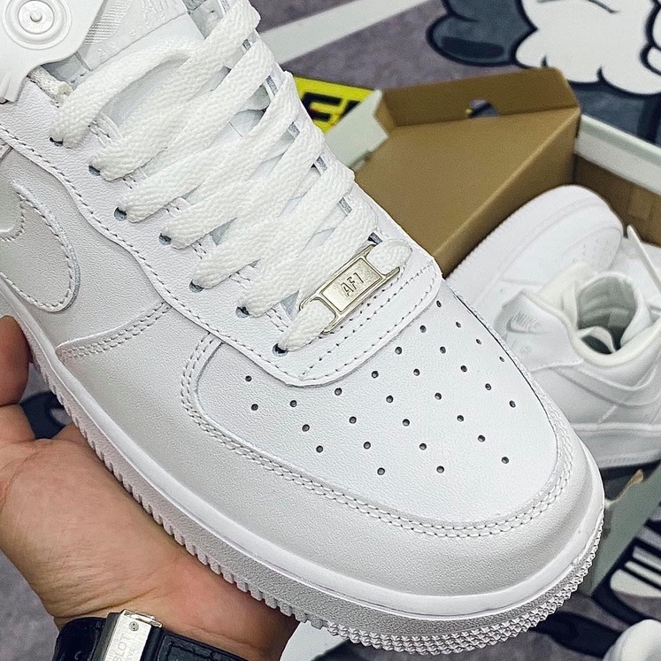 Giày AF1 ALL WHITE, N.ike Air Force 1 trắng simple OG, SC | BigBuy360 - bigbuy360.vn