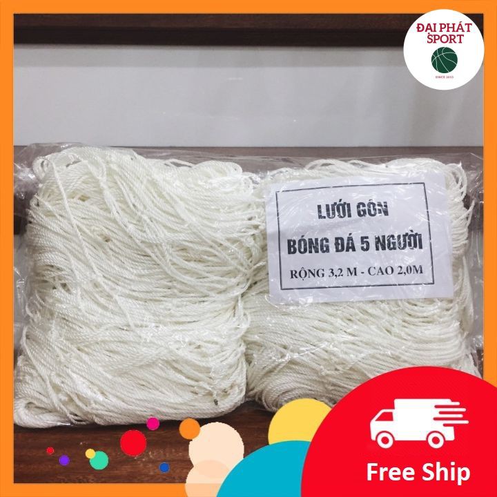 Lưới gôn bóng đá [ SIÊU BỀN ] sân 5 người, 7 người, loại dù, bền đẹp chắc chắn