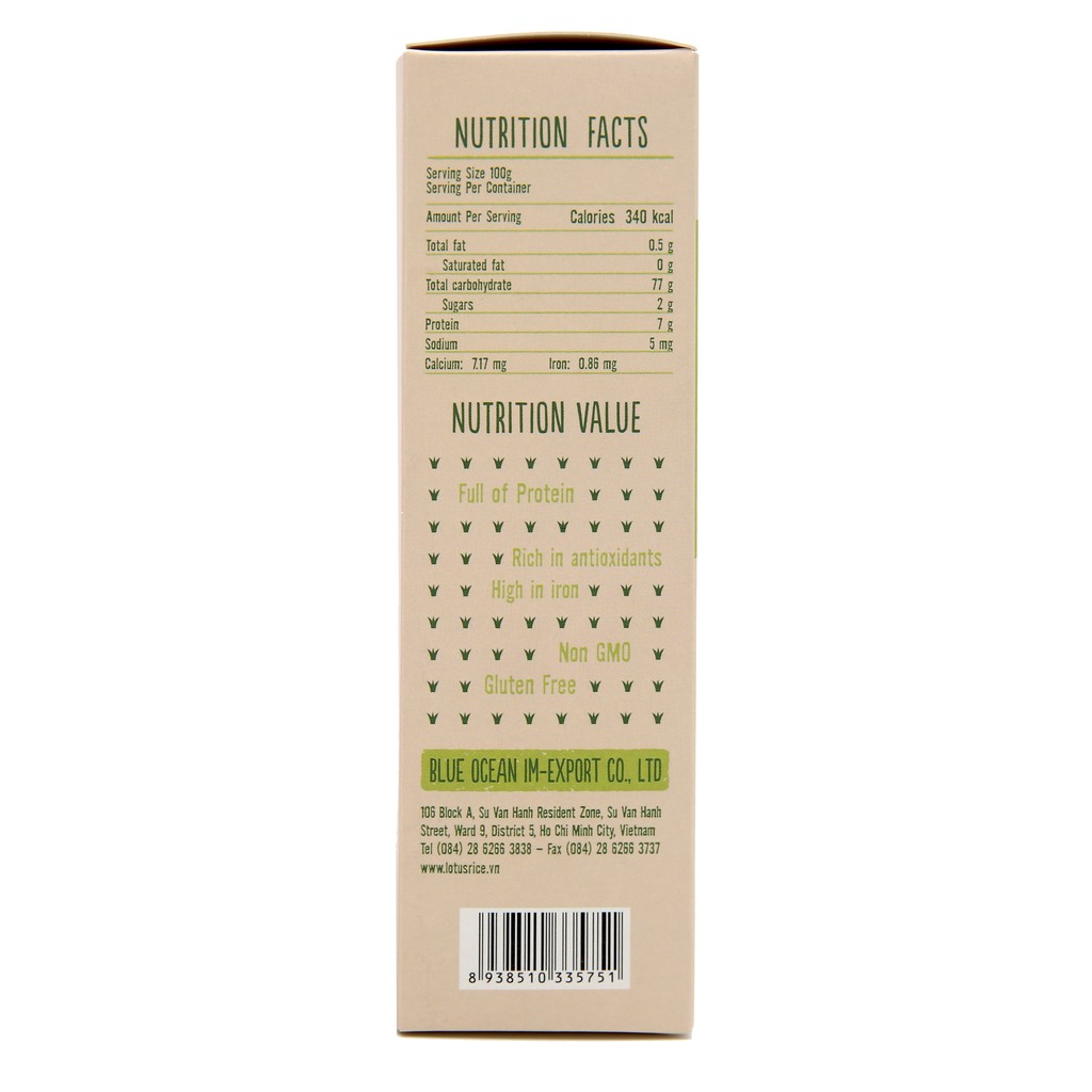 Gạo hữu cơ cao cấp/ECOBA Ngọc Mễ 1kg | BigBuy360 - bigbuy360.vn