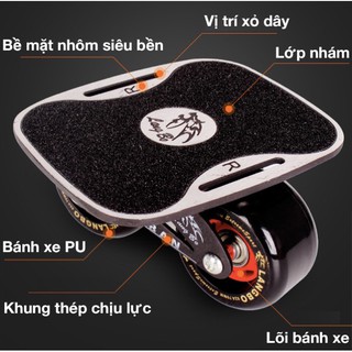 [Phân Phối Chính Hãng- Bộ 2 chiếc] Ván trượt patin Freeline Skate board Langbo thế hệ 4 Tặng lục giác và đồ dự phòng