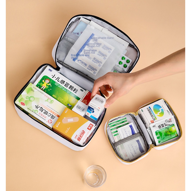 Hộp Đựng Thuốc Mini Dùng Trong Trường Hợp Khẩn Cấp Tiện Dụng