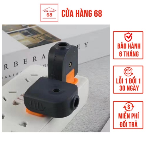 [CÓ SẴN] Phích cắm điện xoay 90 độ chân dẹt tiện lợi, sử dụng dễ dàng - SET1362