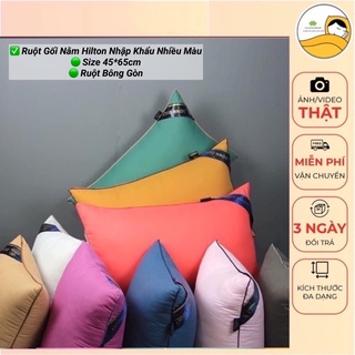( 1 đôi ) Ruột Gối Nằm Bông Hạt Hilton Nhập Khẩu Cao Cấp (45*65cm)
