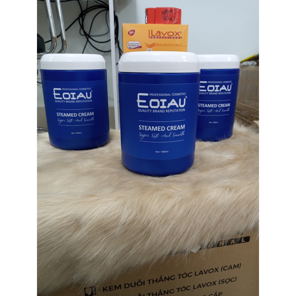 Kem hấp dầu siêu mềm mượt EOIAU 1000ml  chuyên dụng cho tóc khô xơ, hư tổn ,cung cấp dưỡng chất, giúp tóc mềm