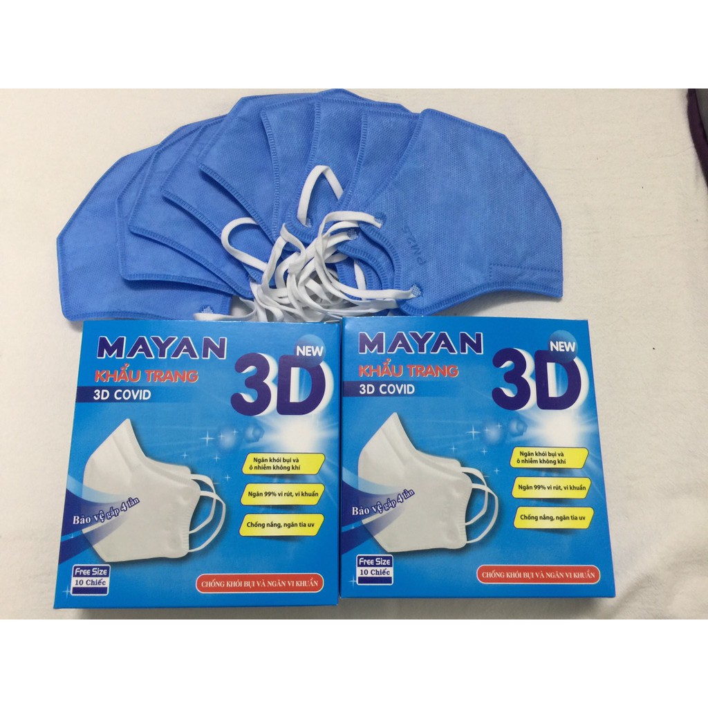 10 CÁI KHẨU TRANG MAYAN 3D MASK (Hàng Chính Hãng ) | BigBuy360 - bigbuy360.vn