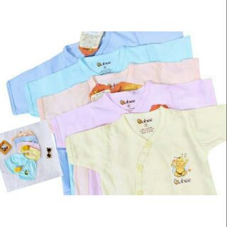 Freeship 99k TQ_Bộ babiboo cộc tay 100% cotton